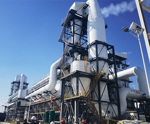 安徽南玻4×1200t生產線煙氣脫硫除塵脫硝一體化總包工程 安徽鳳陽·2022